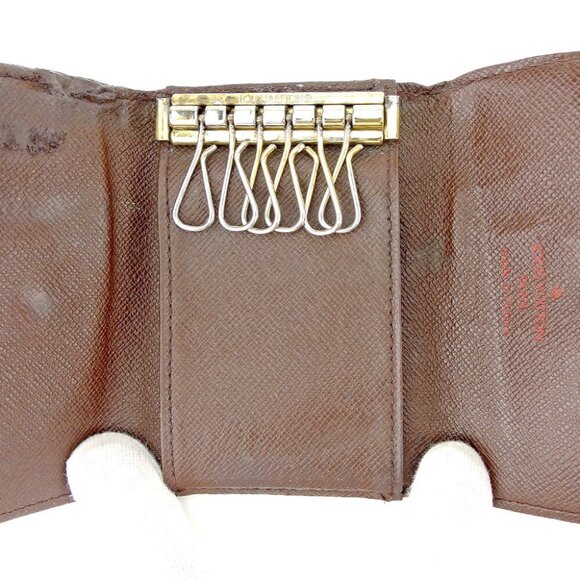 Louis Vuitton Key Case Damier Damie Canvas Authentic USED - Picture 4 of 8
